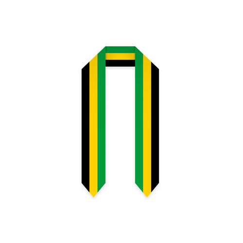 Jamaica Graduation Stole - Jamaican Flag Sash