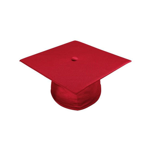 Shiny Red Bachelors Cap & Gown - College & University