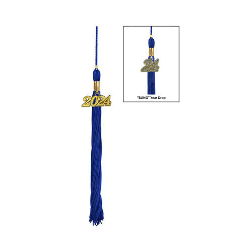 Shiny Royal Blue Bachelors Cap & Gown - College & University