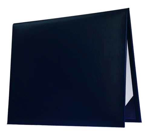 Navy Blue Diploma Cover - College & High School Diploma Covers
