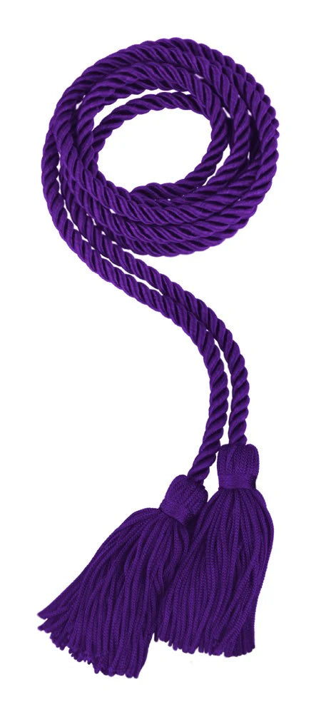 Purple Graduation Honor Cord - College & High School Honor Cords
