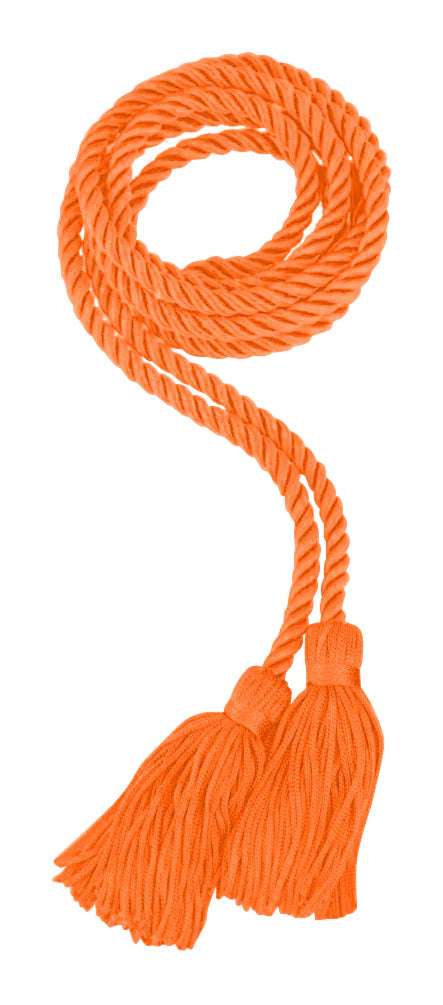 Apricot/Orange Graduation Honor Cord - College & High School Honor Cords