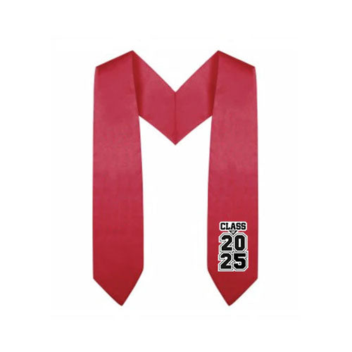 Red Kindergarten/Preschool Class of Stole