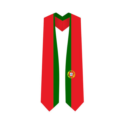 Portugal Graduation Stole - Portugal Flag Sash