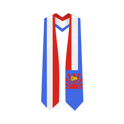 Karen Nation Graduation Stole - Karen Nation Flag Sash