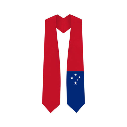 Samoa Graduation Stole - Samoa Flag Sash