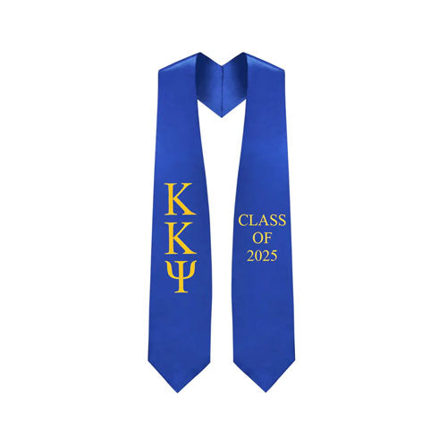 Kappa Kappa Psi Lettered Stole w/ Year