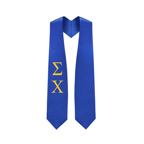 Sigma Chi Greek Lettered Stole