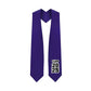 Purple "Class of 2024" Graduation Stole