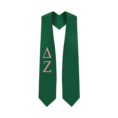 Delta Zeta Greek Lettered Stole