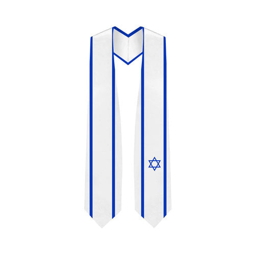 Israel Graduation Stole - Israel Flag Sash
