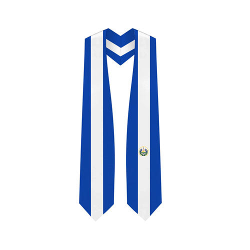 El Salvador Graduation Stole - El Salvador Flag Sash