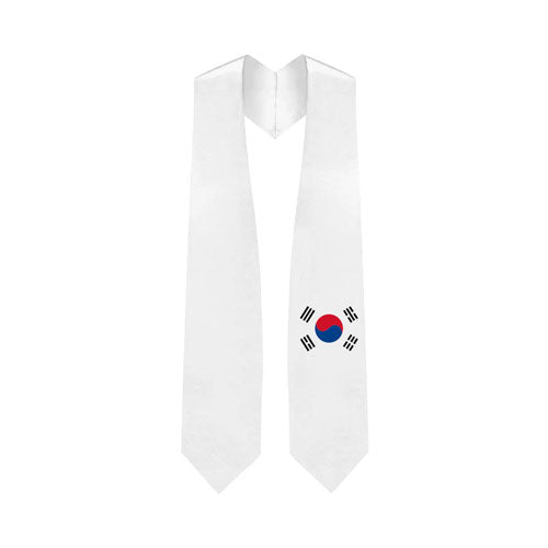 Korea Graduation Stole - South Korean Flag Sash
