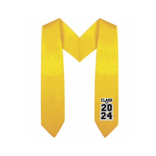 Gold Kindergarten/Preschool Class of Stole