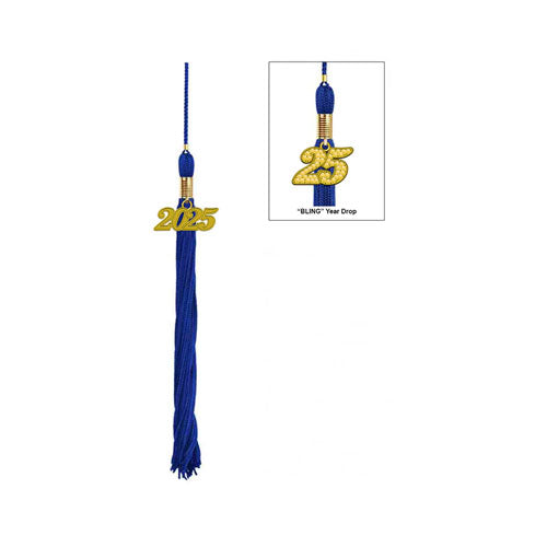 Matte Royal Blue High School Cap & Tassel - Graduation Caps