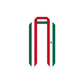 Mexico Graduation Stole - Mexico Flag Sash