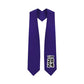 Purple "Class of 2024" Graduation Stole