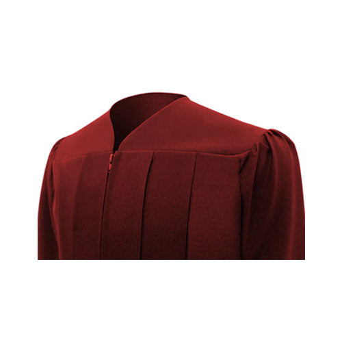 Matte Burgundy Bachelors Cap & Gown - College & University