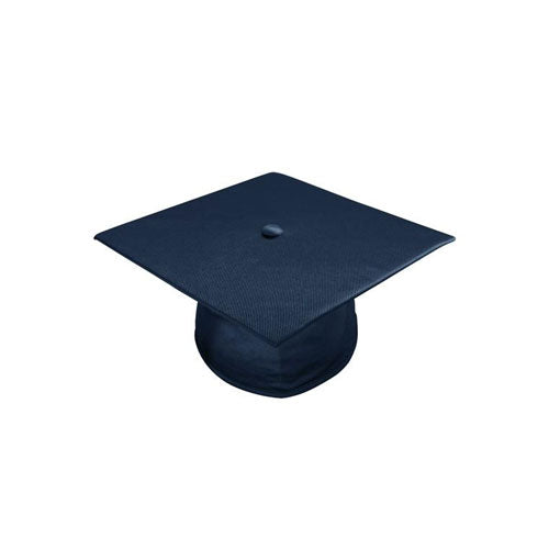 Shiny Navy Blue Bachelors Cap & Gown - College & University