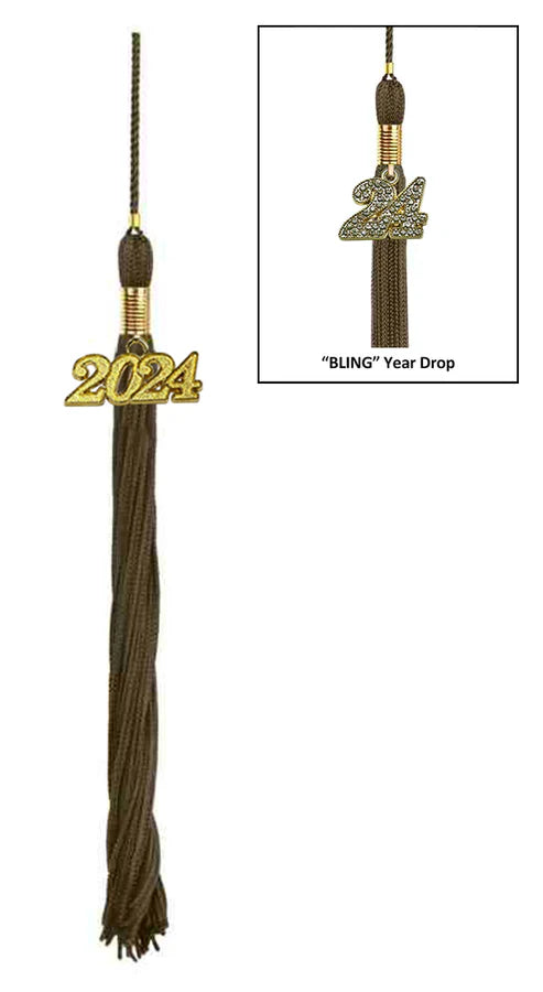 Brown Graduation Tassel - College & High School Tassels