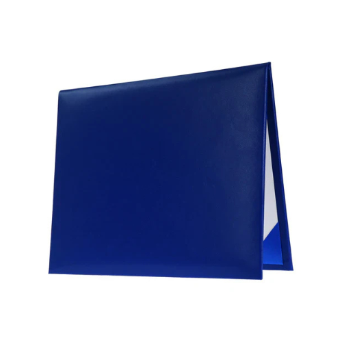 Royal Blue Diploma Cover - High School Diploma Covers