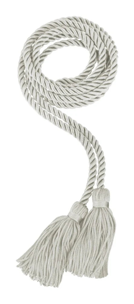 Silver Graduation Honor Cord - College & High School Honor Cords